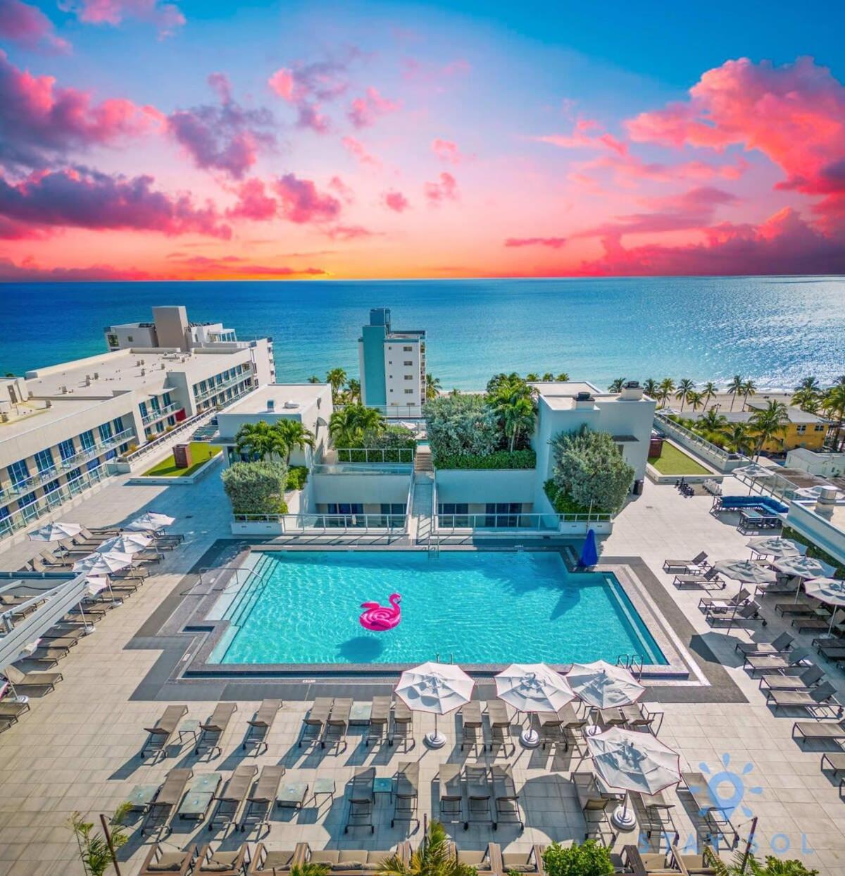 Hollywood Beach Broad - Walk - Amazing Pool - Hot Tub Экстерьер фото