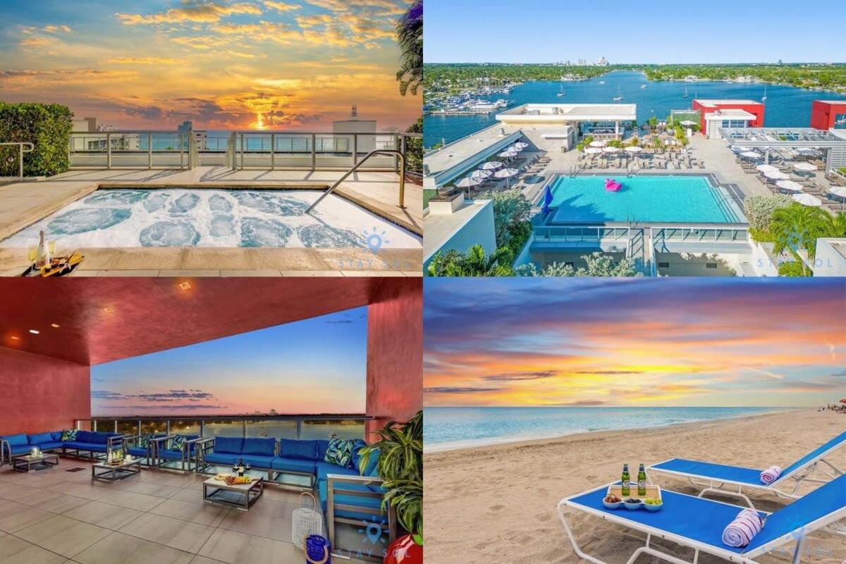 Hollywood Beach Broad - Walk - Amazing Pool - Hot Tub Экстерьер фото